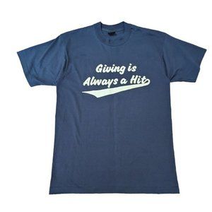 Screen Stars Navy Short Sleeve Tee